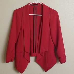 Maurices red 3/4 blazer